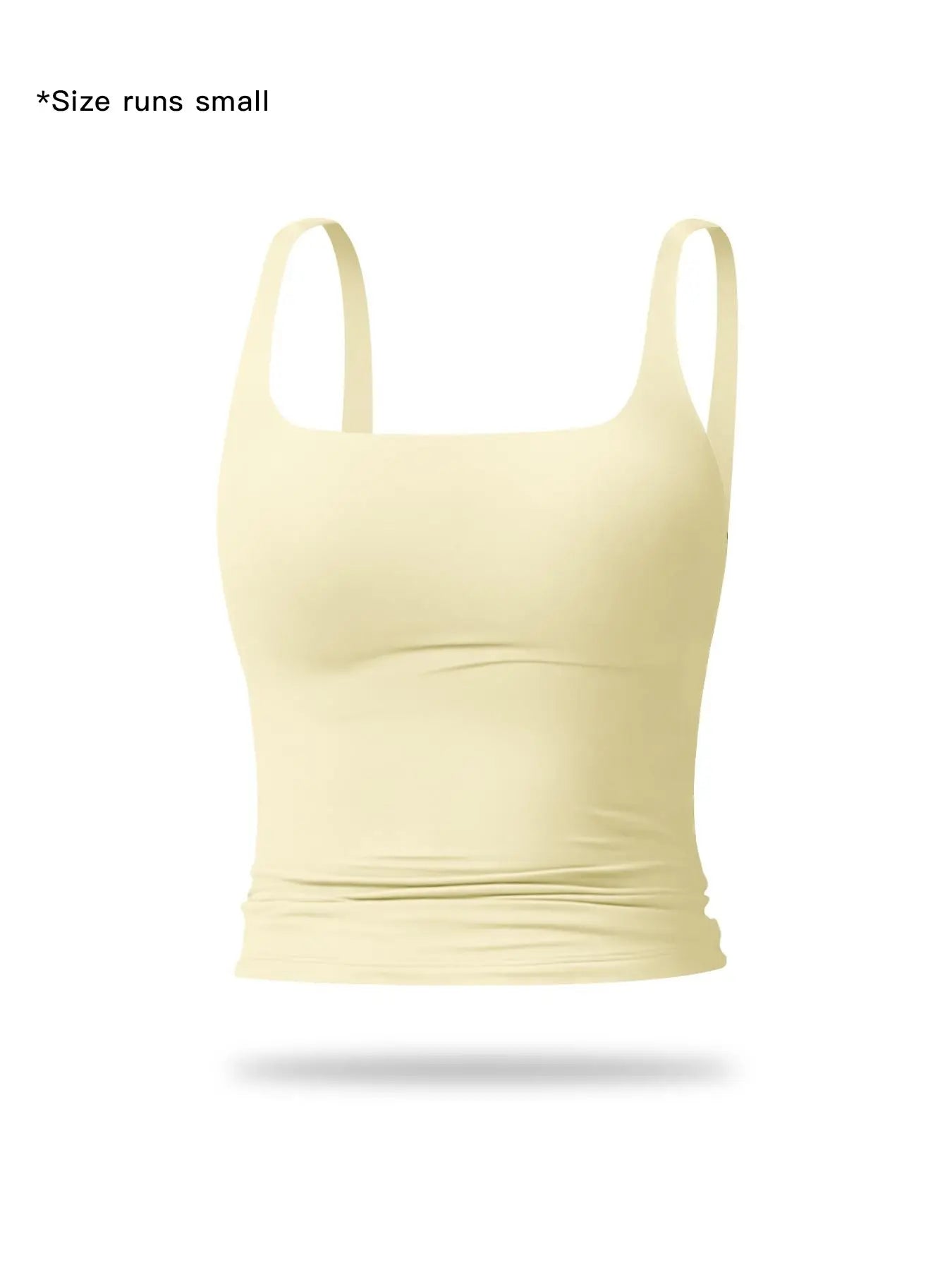 Women'S Solid Color Sports Tank Top, Casual Comfy Breathable Sleeveless Sports Top for Yoga Gym Workout Running, Ladies Sportswear for All Seasons