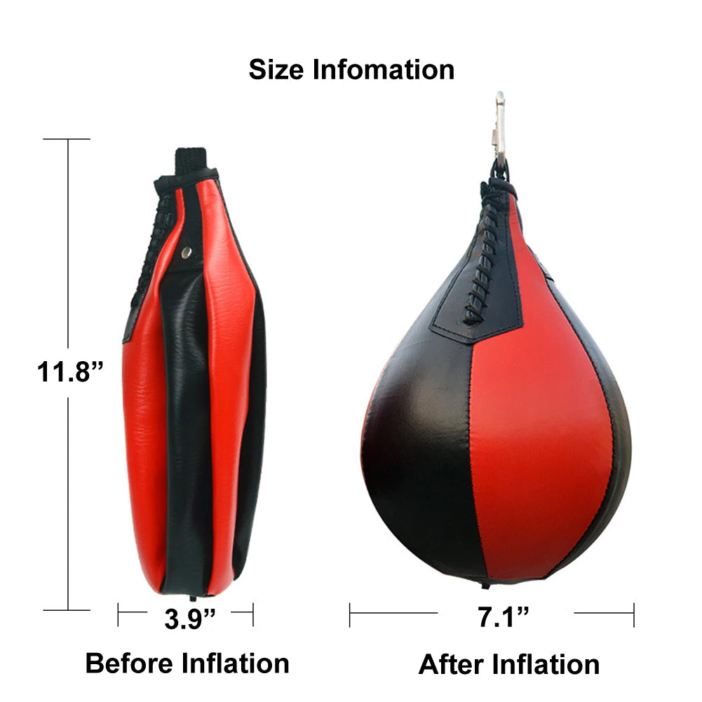 PU Boxing Speed Ball – Professional Punching Bag for MMA & Fitness Training