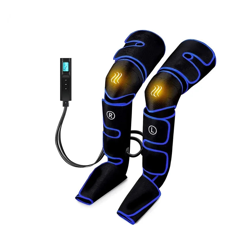 Air Compression Leg Massager – 6-Mode Recovery Boots with Heat