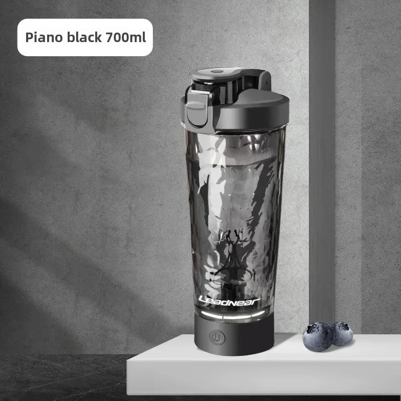 Electric Protein Shaker Bottle – USB Rechargeable Portable Mixer Cup