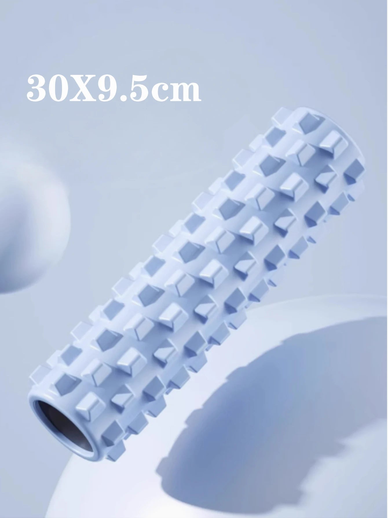 Crescent Foam Roller – 45cm Yoga & Pilates Muscle Relaxation Post