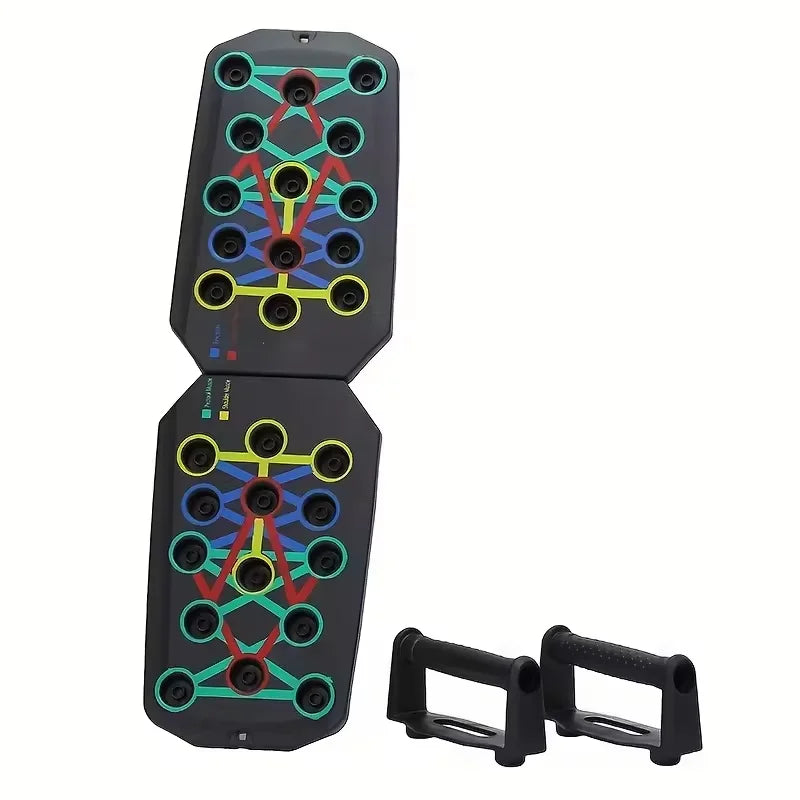 Multifunctional Push-Up Board Set – Foldable Chest, Arms & Back Trainer
