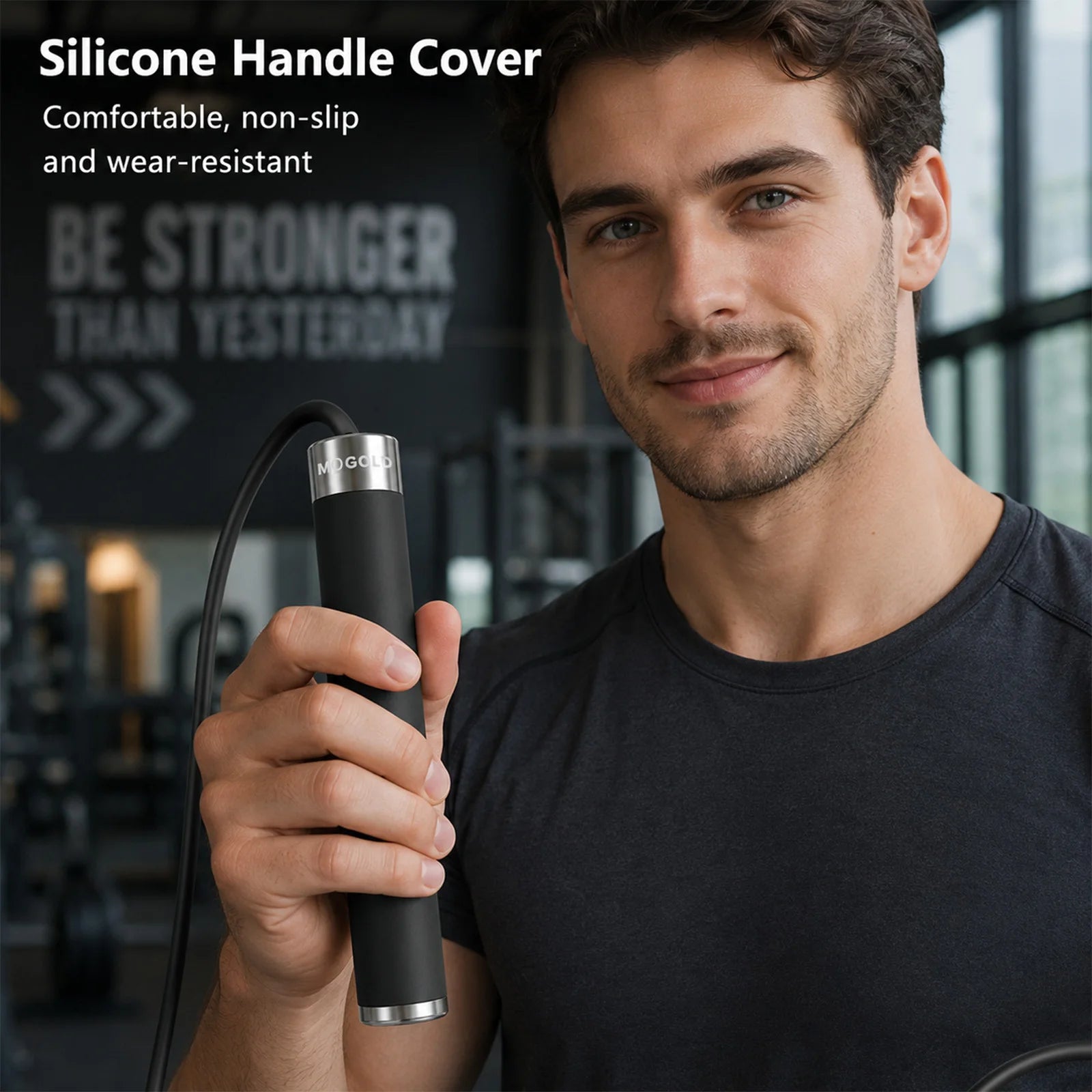 Speed Jump Rope – Adjustable Ball Bearing Skipping Rope for Boxing & Cardio