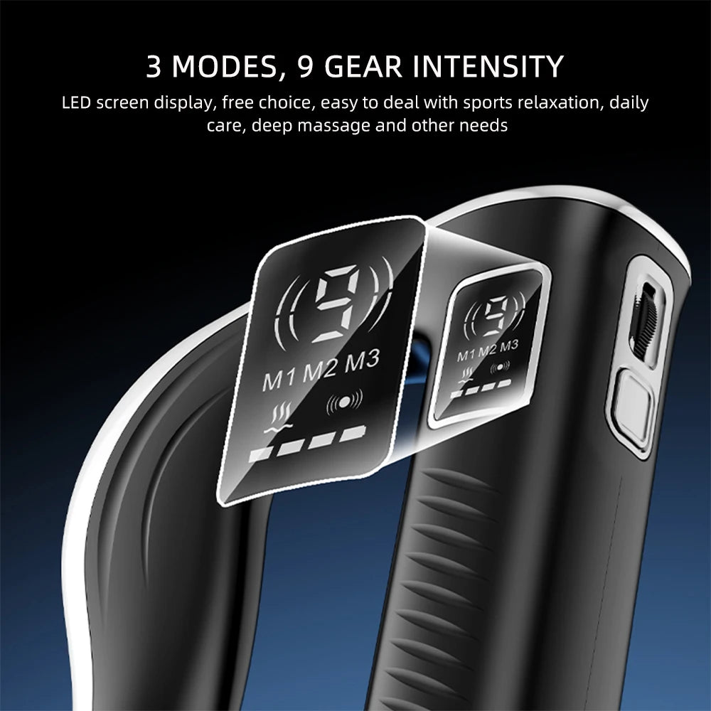 Electric Fascia Knife Massager – 9-Gear Vibration Muscle Scraper