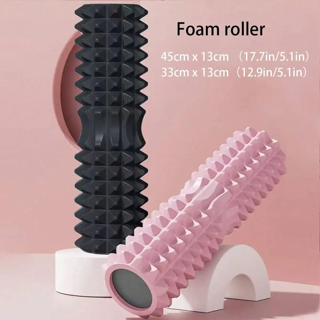 Crescent Foam Roller – 45cm Yoga & Pilates Muscle Relaxation Post