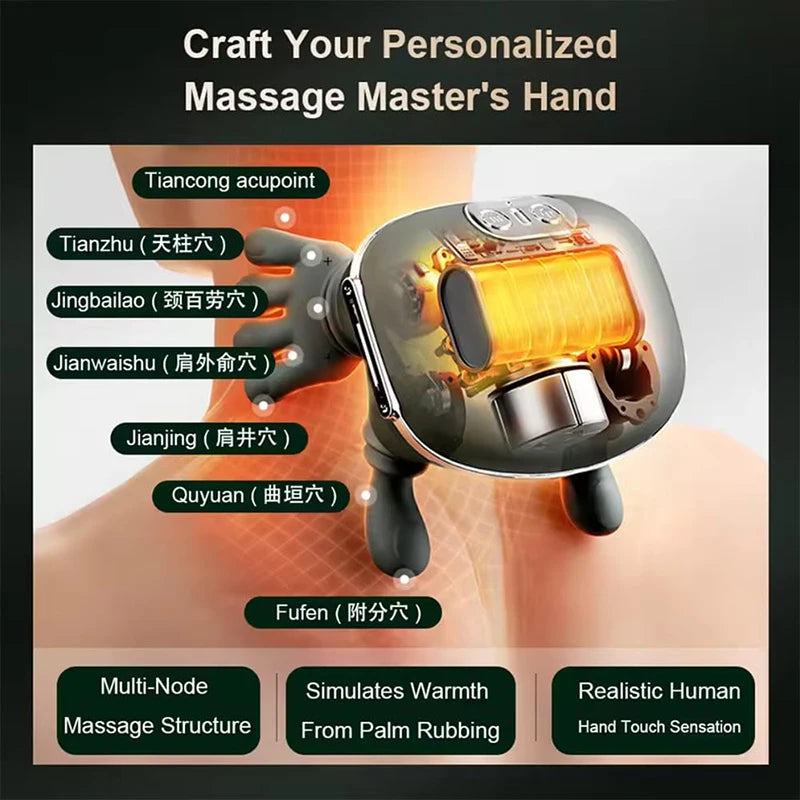 N7 Bionic Neck & Shoulder Massager – 4D Kneading Shiatsu Relief