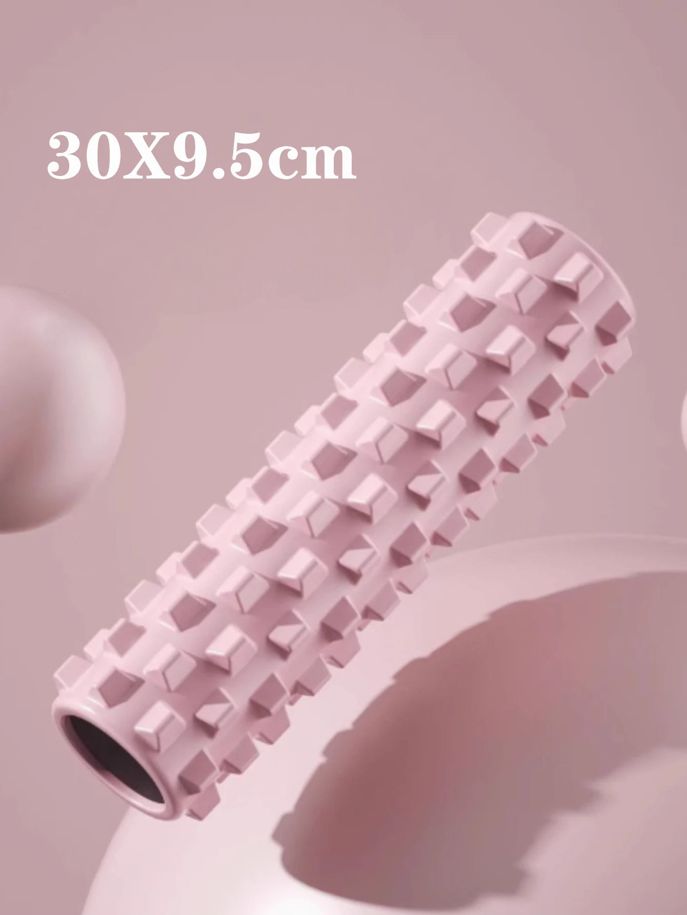 Crescent Foam Roller – 45cm Yoga & Pilates Muscle Relaxation Post