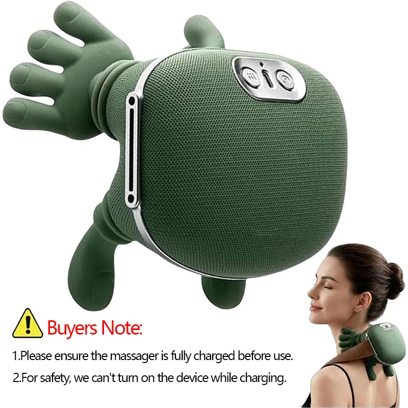 N7 Bionic Neck & Shoulder Massager – 4D Kneading Shiatsu Relief