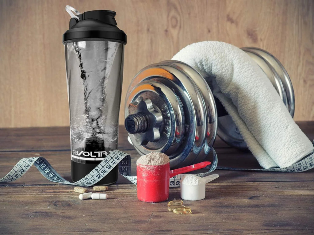 Electric Protein Shaker Bottle – USB Rechargeable Portable Mixer Cup