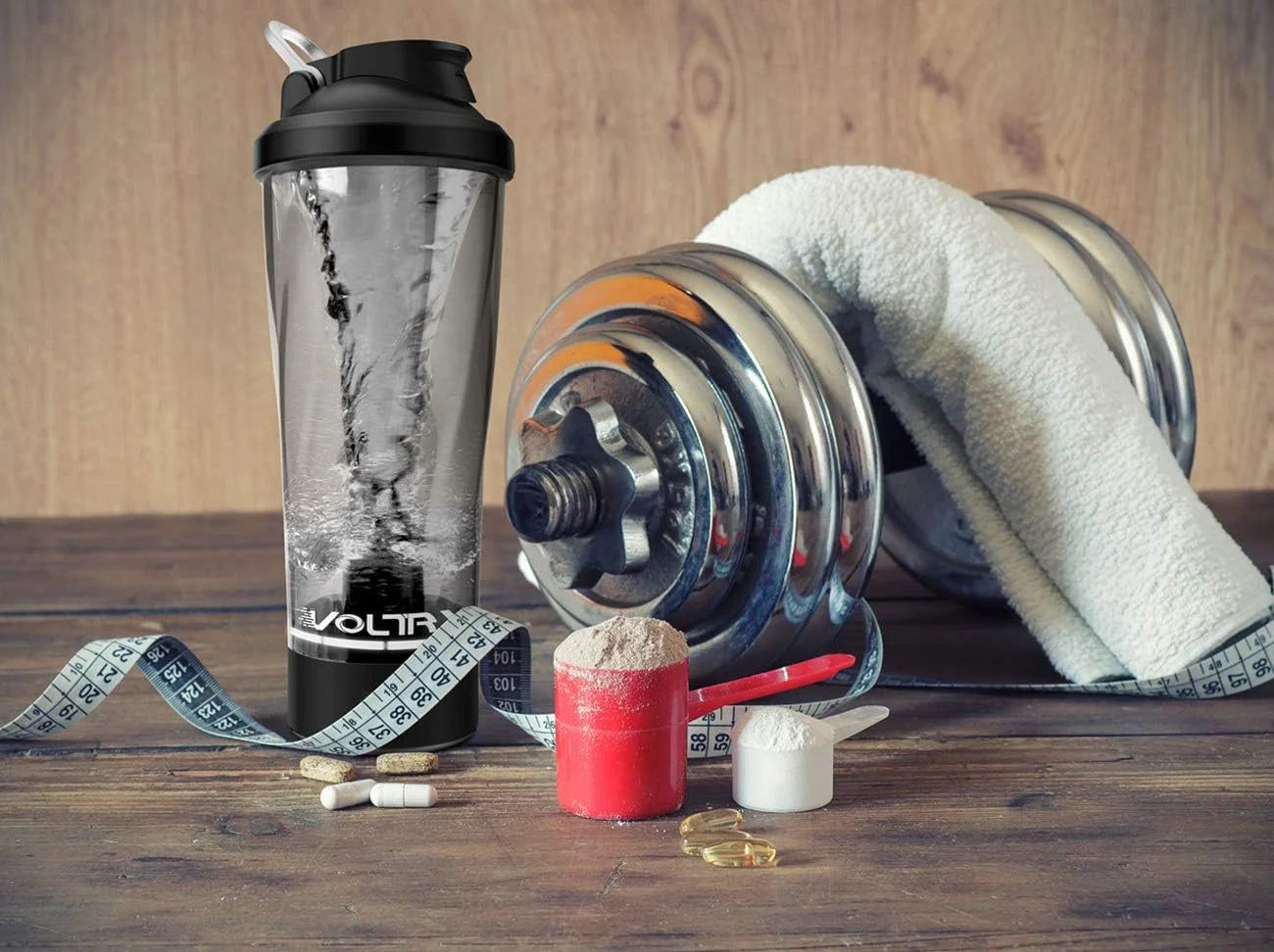 Electric Protein Shaker Bottle – USB Rechargeable Portable Mixer Cup