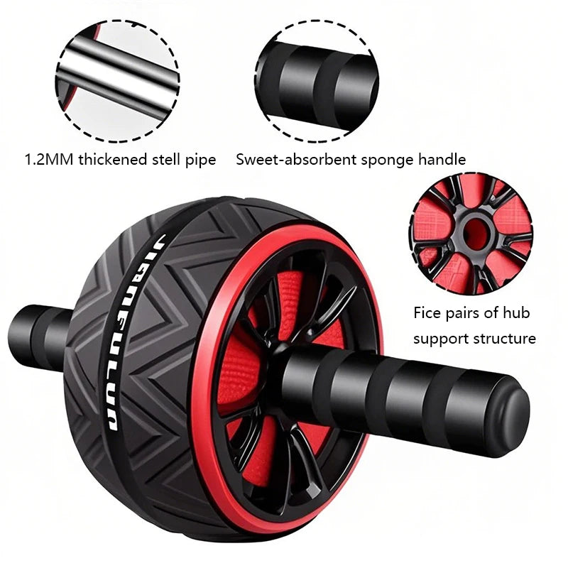 AB Wheel Roller – Non-Slip Abdominal Strength Training Equipment