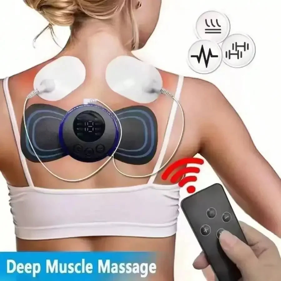 Electric Neck Massager – Low Frequency Muscle Stimulator for Neck, Back & Joints