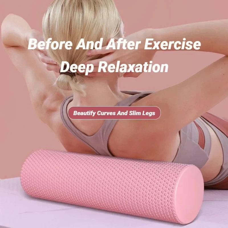Hexagonal EVA Foam Roller – 10x30cm Massage Roller for Yoga & Pilates