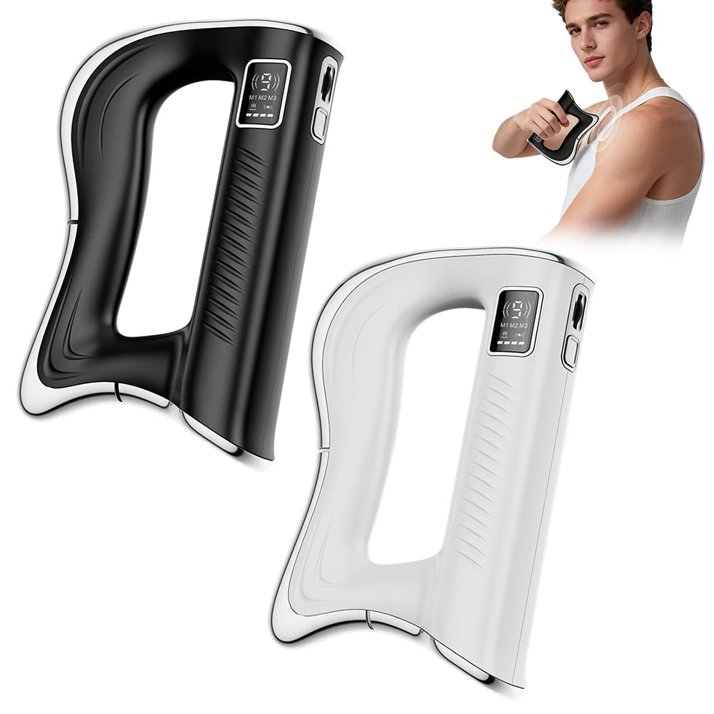 Electric Fascia Knife Massager – 9-Gear Vibration Muscle Scraper
