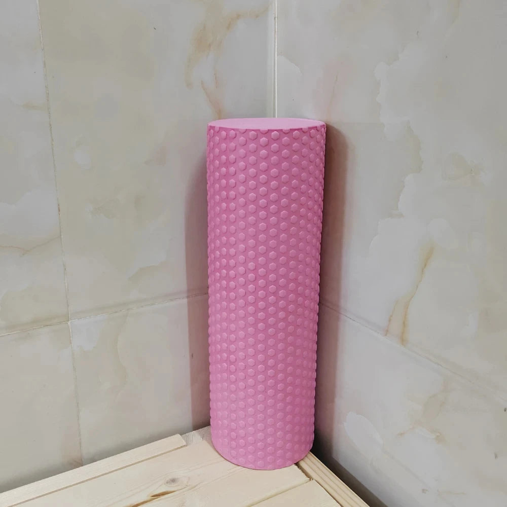 Hexagonal EVA Foam Roller – 10x30cm Massage Roller for Yoga & Pilates