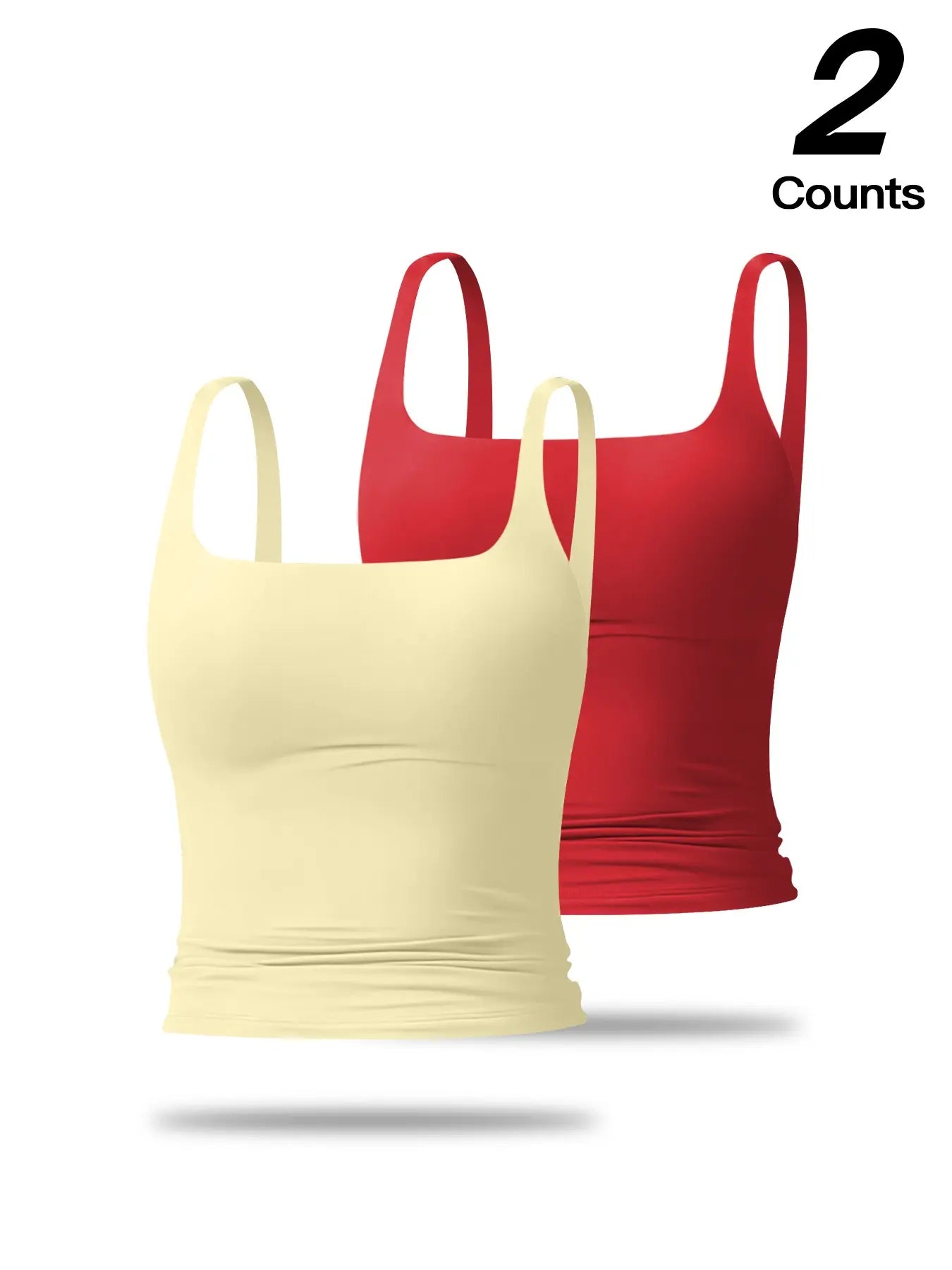 Women'S Solid Color Sports Tank Top, Casual Comfy Breathable Sleeveless Sports Top for Yoga Gym Workout Running, Ladies Sportswear for All Seasons