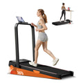 Umay Walking Pad Folding Walking Treadmill for Home/Office, 16% Incline, Handrails, 300 Lbs Capacity Indoor Walking Machine Summerwins Tiktokshopbacktoschool Portable Walking Pad Foldable Walking Treadmill