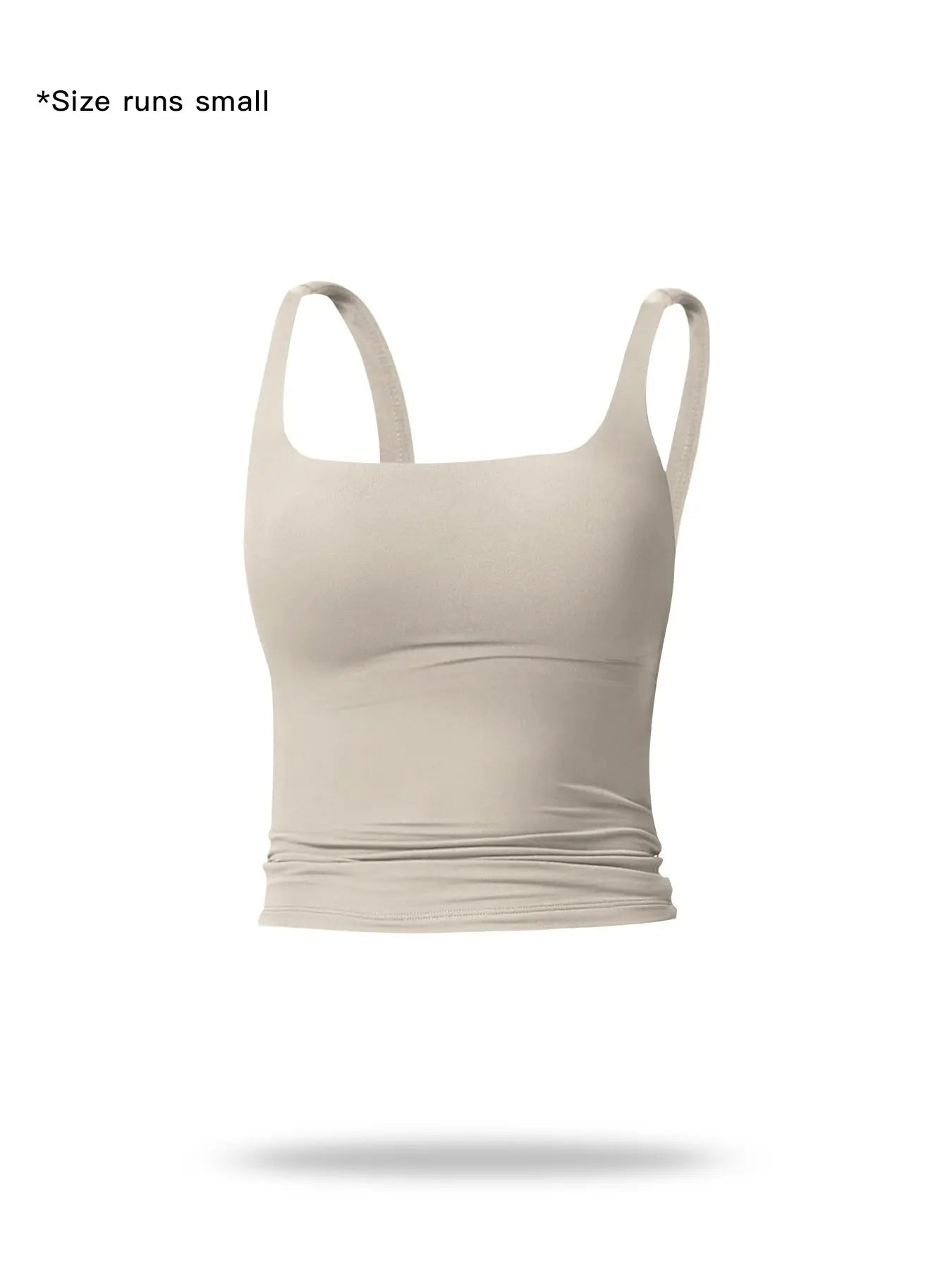 Women'S Solid Color Sports Tank Top, Casual Comfy Breathable Sleeveless Sports Top for Yoga Gym Workout Running, Ladies Sportswear for All Seasons