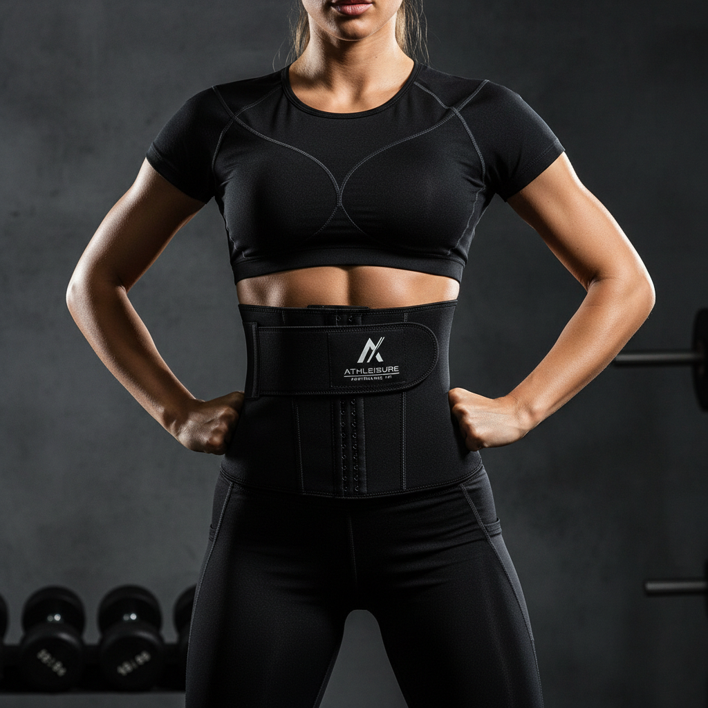 SHAPSHE Waist Shapewear for Women Corset Sport Workout Belly Band Gym